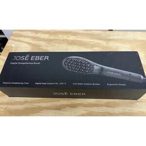 José Eber Digital Straightening Brush New open box